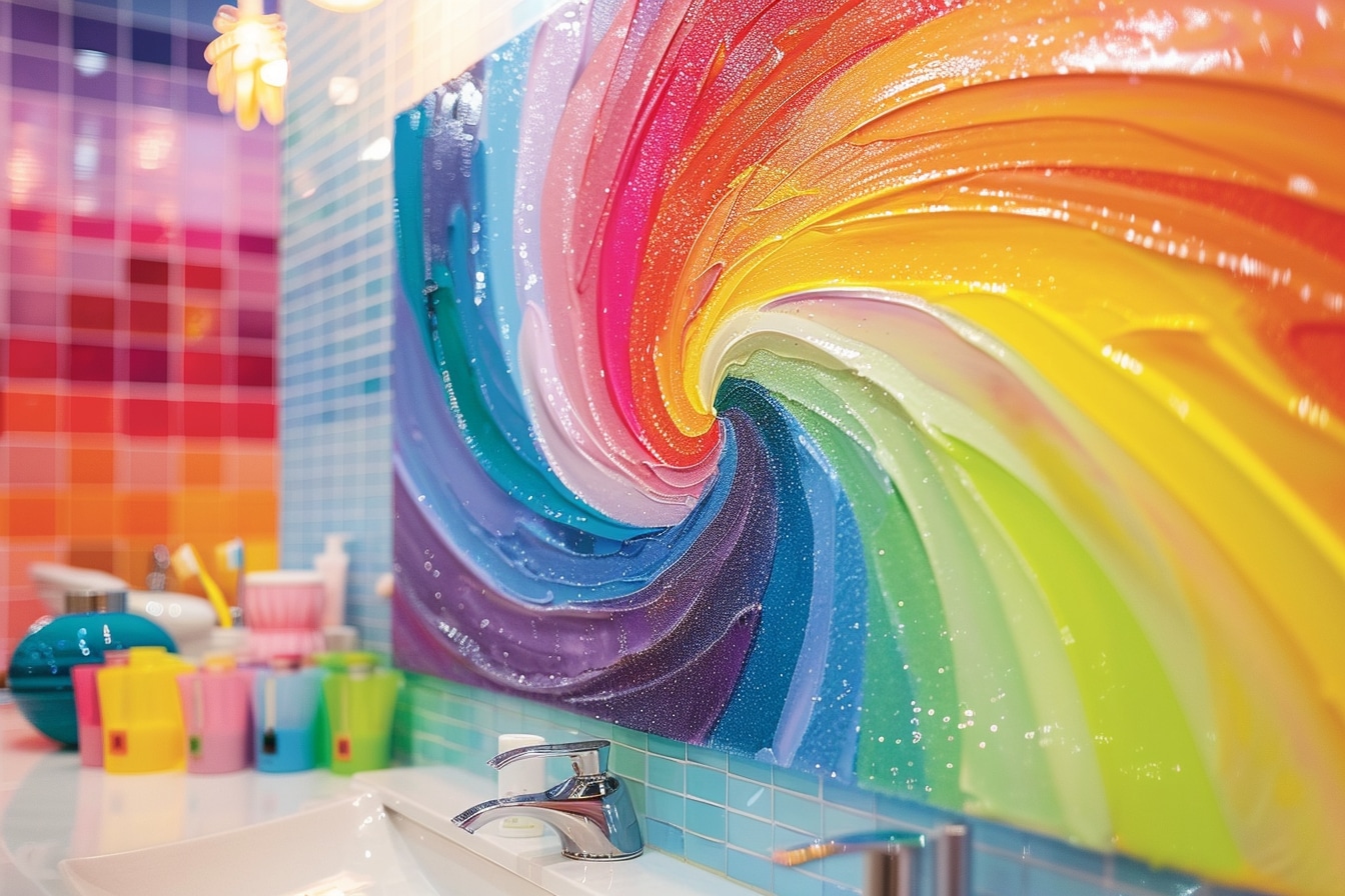 Éclats de couleurs : comment apporter une touche d&rsquo;originalité à la décoration de vos WC