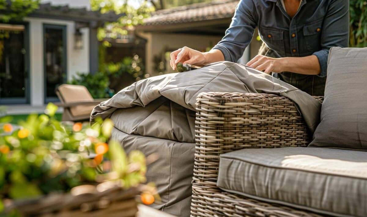 Mon voisin bricoleur m’a donné cette astuce pour protéger mon salon de jardin jusqu’au printemps
